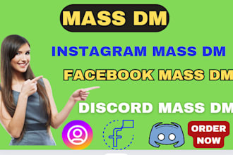 send mass dm, instagram, facebook, mass dm, instagram mass dm bot dms messages