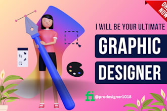 ultimate photoshop editing, graphics design and logo design