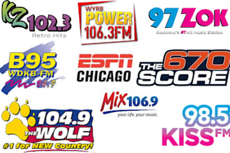 boost your music and airplay on peoria, dekalb radio guarantees promotion
