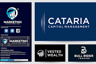 create a logo design for digital marketing, investment and social media business