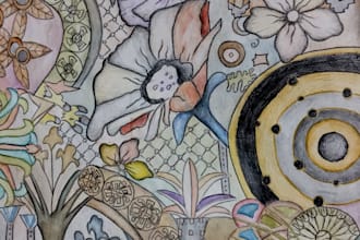 create surface design, patterns, seamless, motif development and digital work