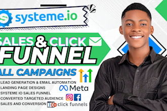 do systeme io sales funnel, click funnels, kajabi unbounce, go high level funnel