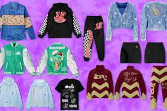 create realistic clothing designs