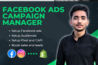 setup facebook ads campaign for leads and sales