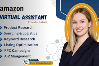be your expert amazon seller central VA for pl, amazon fba virtual assistant pl