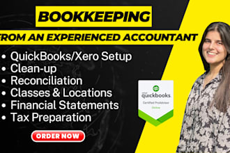 do bookkeeping for UK company using quickbooks online
