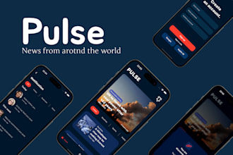 develop  crossplatform app for ios and android using flutter, mobile app