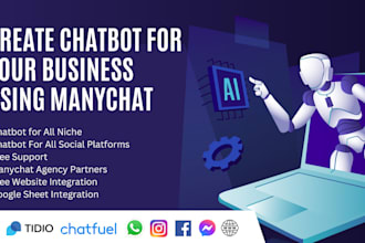 create chatbots for websites and social media platforms