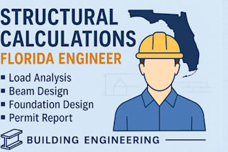 do structural calculations florida engineer load analysis permit report design