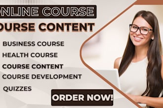 create health and wellness fitness business digital marketing course development