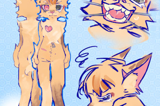 draw your fursona sfw