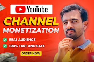 do youtube promotion to complete channel monetization organically