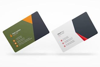 create a professional minimalist cards, name cards, and stationery designs