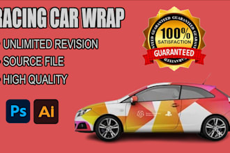 do itasha car wrap, car wrap, racing car design, food truck wrap, vehicle wrap