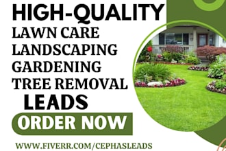 generate lawn care leads landscaping gardening pest control lawn care leads