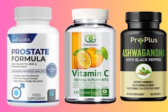 design supplement label for your product packaging