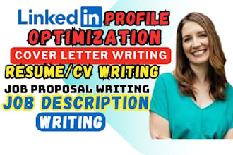 write your legal resume CV cover letter linkedin job description query letter