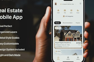 flutter based real estate app for android and ios