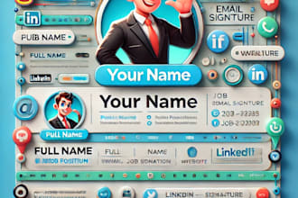 do clickable HTML email signature for your brands