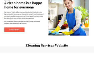 cleaning website, gutter cleaning website, house cleaning website