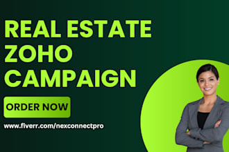 setup real estate contracts with zoho campaigns click funnels landing page chime