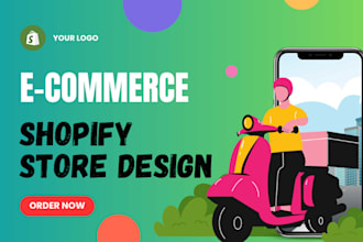 design shopify store shopify landing page design or shopify product landing page