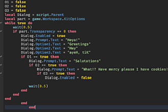 scripts anything for you as you need in roblox
