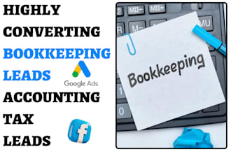 generate bookkeeping leads accounting leads tax leads bookkeeping landing page