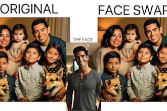 change face,  vison board ,head change ,face swap 2025