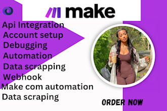 setup made com make com automation n8n vapi ai agent zapier  API ghl