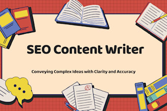be an SEO content writer