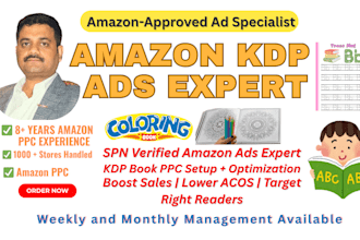 setup amazon kdp ads, amazon PPC ads optimization,