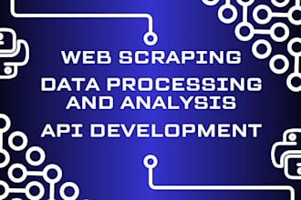 build web scraping, data engineering, custom data pipelines and API