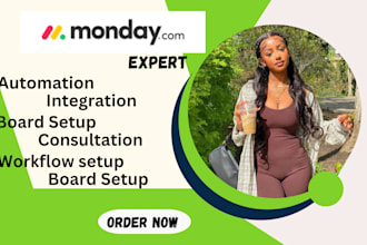 set up automate integrate monday crm trello asana clickup gohighlevel workflow