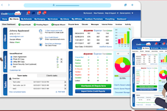 be your software developer, develop credit repair website credit repair software