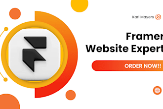 develop webflow website, figma to framer, develop framer website, animations