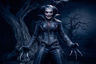 make fantasy horror and any fantasy horror character