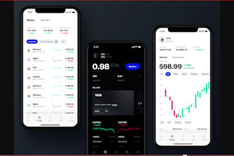 develop crypto exchange website or exchange mobile app