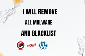 do remove website  blacklisted by google, malware and security