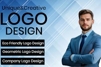 create unique and creative logo design