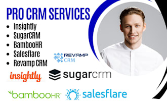 setup sugar sugarcrm salesflare bamboohr insightly revamp crm automations