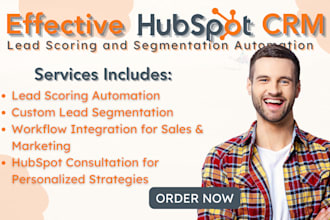 automate lead scoring and segmentation in hubspot CRM