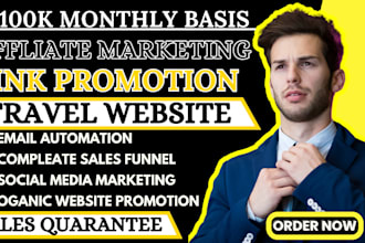 promote my amazon affiliate website travel affiliate website sales funnel temu