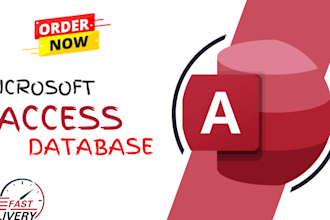 develop microsoft access databases, assignments and projects