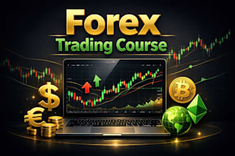create forex trading course day trading, crypto and stock market video course
