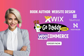 design author website, course website, ebook website, ebook landing page