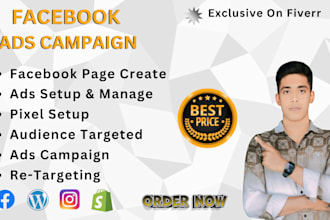create and set up your social media accounts and setup facebook business page