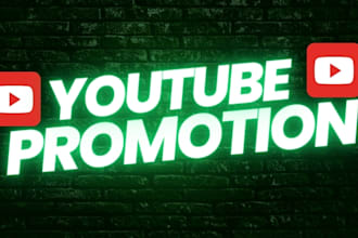 do organic youtube channel promotion to grow your channel views and subs