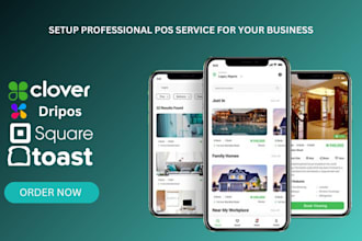 setup  square pos website, toast pos, pos integration, clover pos