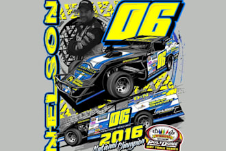 design high quality racing t shirt logo with satisfaction guarantee